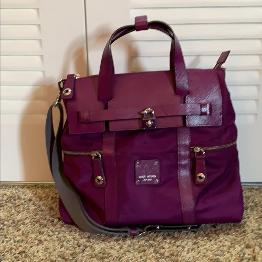 HENRI BENDEL purple cross body/backpack purse